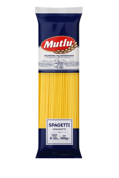 Mutlu Spagetti Makarna 500 gr ürün görseli 1