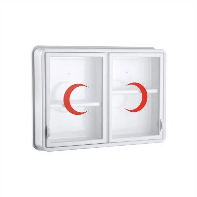 CAM 2 KAPAKLI ECZA DOLABI 35x49x10 cm GO53/02255 ürün görseli 1