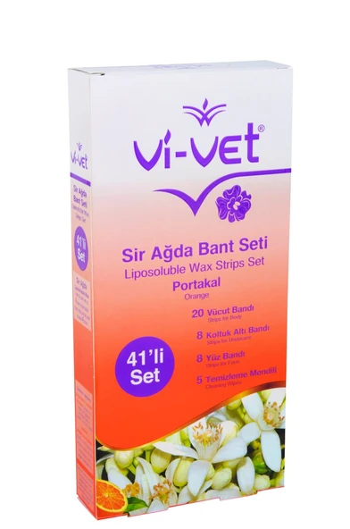41 PARÇA  PORTAKAL SİR AĞDA BANT SET GO53/02251 ürün görseli 1