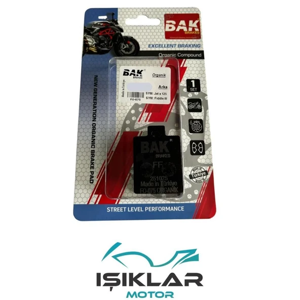 Pıaggıo Mp3 400 Bak Ön Fren Balata Ibk0229 ürün görseli 1