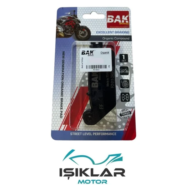 Kymco Xcıtıng 250 Bak Ön Fren Balata Ibk0035 ürün görseli 1