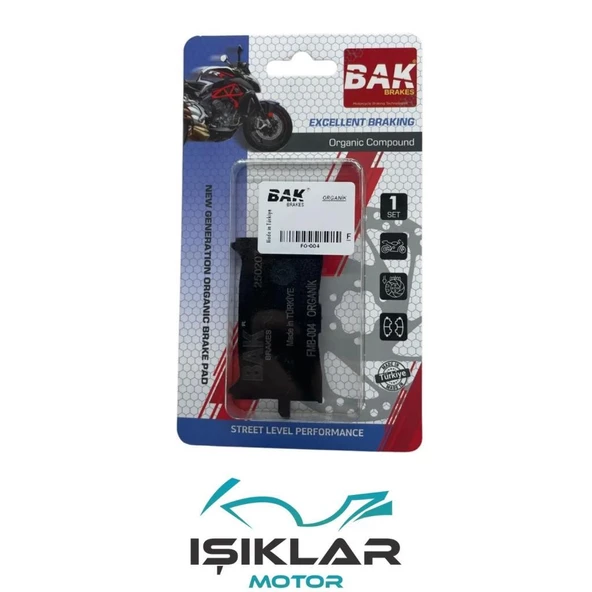 Honda X-Adv 750 Bak Ön Fren Balata Ibk0013 ürün görseli 1