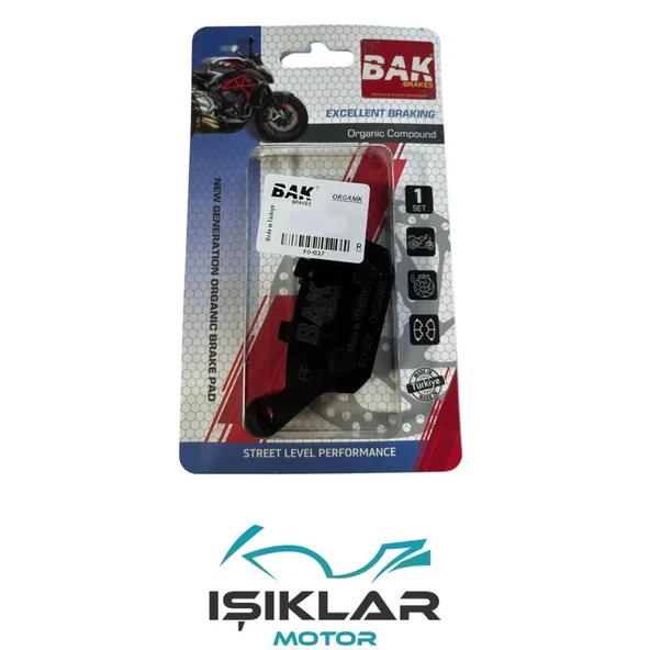 Kawasakı Z 900 Bak Arka Fren Balata Ibk0180 ürün görseli 1