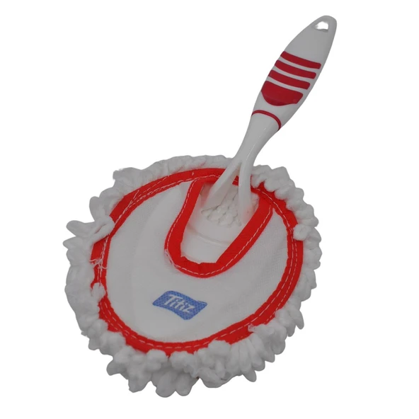 Mikrofiber Duster Toz Leke Kir Alıcı Temizleyici Tutacaklı Temizlik Bezi Aparatı Malzemesi GO53/02676 ürün görseli 1