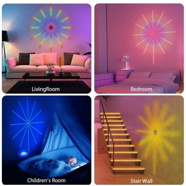 RGB Şerit LED İç Mekan Palmiye Model - Resim 4