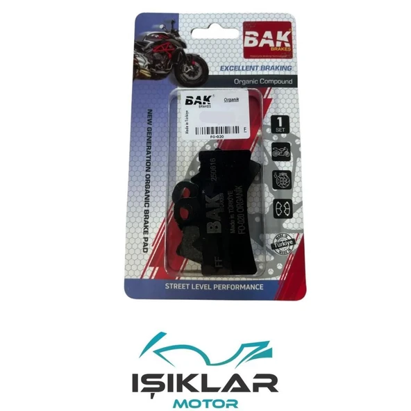 Bmw G 310 R Bak Ön Fren Balata Ibk0142 ürün görseli 1