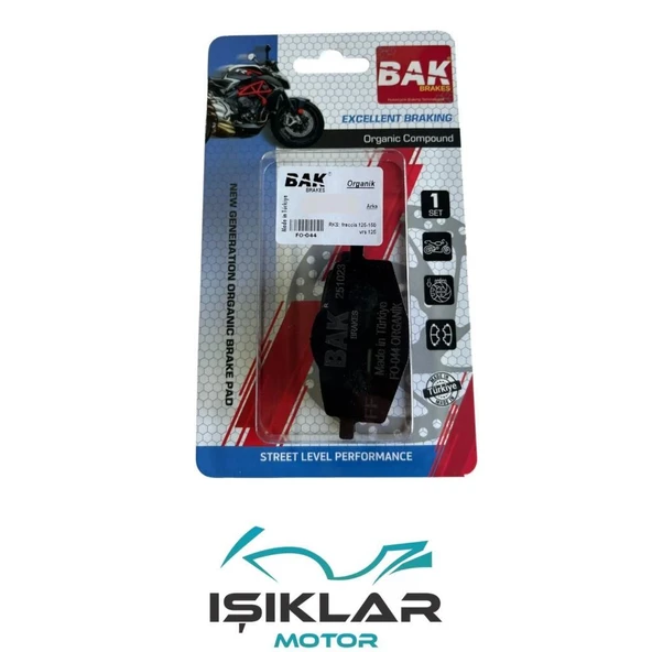 Rks Freccia 150 Arka Fren Balata Boss (Made İn Türkiye) M003 Ibk0214 ürün görseli 1