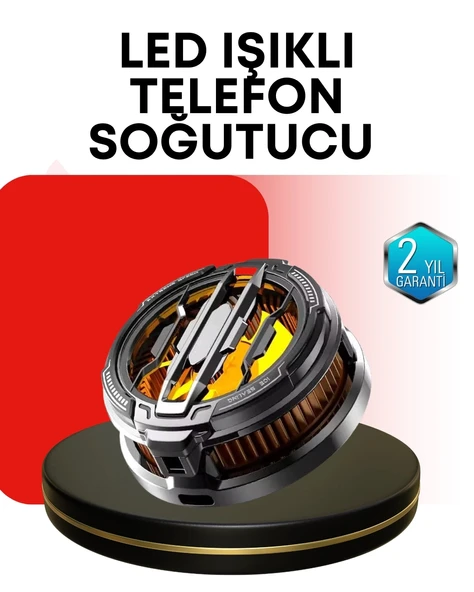 RGB Işıklı Sessiz Fanlı Telefon Soğutucu P95473S3782 ürün görseli 1