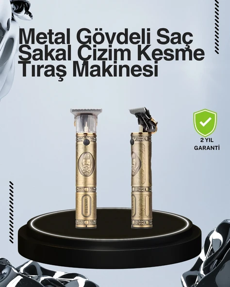 Kompakt Tasarımlı, Uzun Pil Ömürlü Saç Sakal Kesme Makinesi P96570S5649 ürün görseli 1