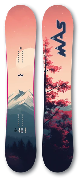 MAS SNOWBOARD KARAMEL - Resim 4