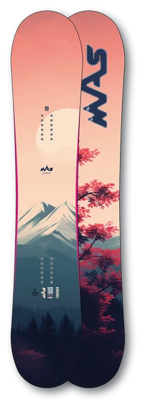 MAS SNOWBOARD KARAMEL ürün görseli 1