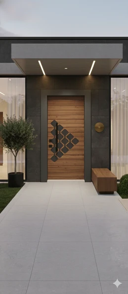 Liv Concept SUDE Seri̇si̇ | Elegance Güvenli̇k Kapisi Çeli̇k Kapi - Vi̇lla Kapisi ürün görseli 1
