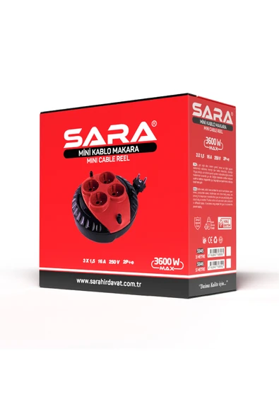 SARA HIRDAVAT SARA MİNİ KABLOLU MAKARA - Resim 2