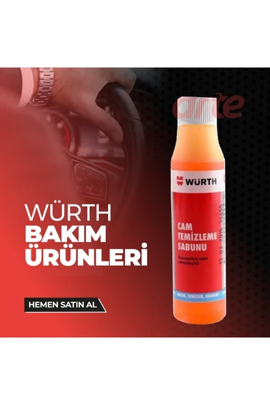 Würth Cam Temizleme Sabunu Cam Temizleme Sabunu 32 ml ürün görseli 1