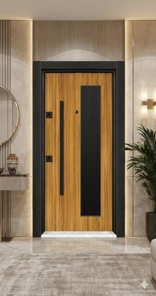 Liv Concept Eli̇t Seri̇si̇ | Elegance Güvenli̇k Kapisi Çeli̇k Kapi - Vi̇lla Kapisi ürün görseli 1