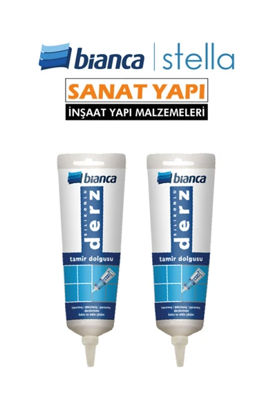 Bianca Silikonlu Derz Tamir Dolgusu (350Gr) 2 Adet ürün görseli 1