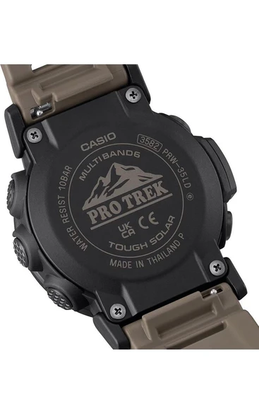 Casio Pro Trek PRW-35LD-5DR Erkek Kol Saati - Resim 3