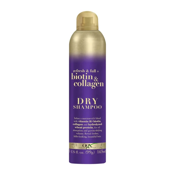 Organix Biotin & Collagen Dolgunlaştırıcı Kuru Şampuan 165ml ürün görseli 1