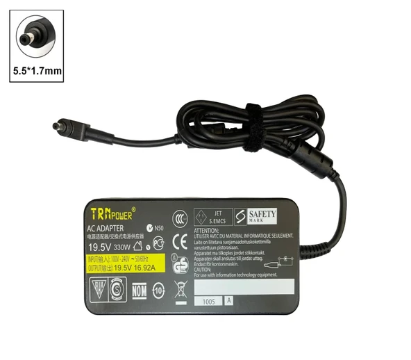 Acer Chicony A330A012P 5.5x1.7mm Notebook Adaptör Şarj Aleti ürün görseli 1