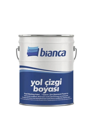 Bianca Yol Çizgi Boyası Sarı 4 Kg ürün görseli 1