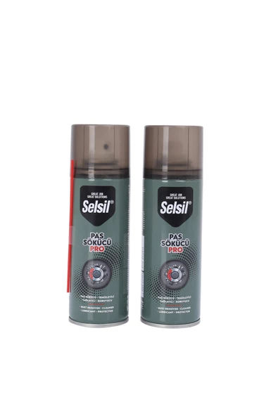 Selsil 2 Adet Pas Sökücü Ve Yağlayıcı 400ml Pro Sprey X2 ürün görseli 1