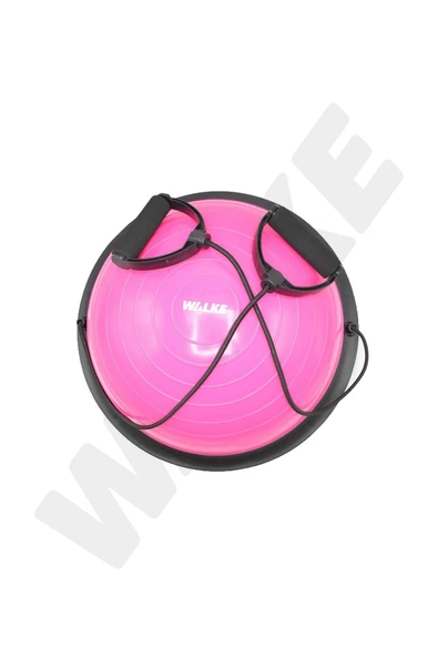 Walke 45 Cm Bosu Ball Yarim Denge Topu Pilates Aleti Direnc Lastikli Pompa Dahildir ürün görseli 1