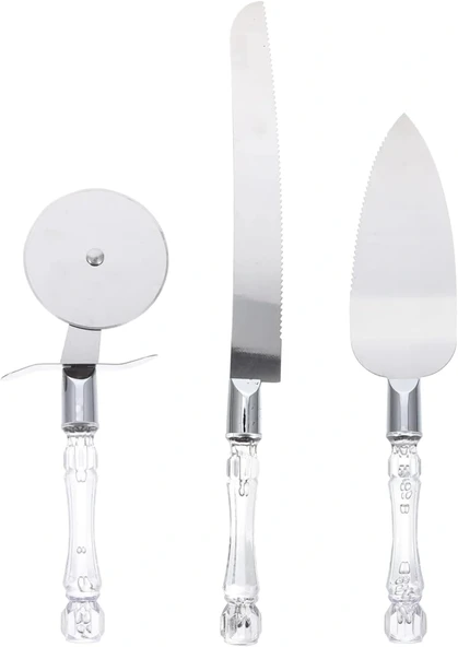 3 Parça Servis Seti - Resim 2