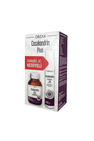 OCEAN ORZAX Orzax Cosakondrin Plus 60 Tablet + Cosakondrin Kompleks Jel 100ml Set ürün görseli 1
