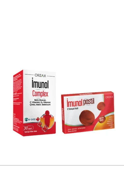İMUNOL Complex + İmunol Pastil %50 Avantajlı Paket ürün görseli 1