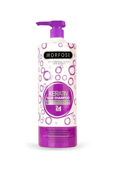 Morfose Keratin Saç Bakım Şampuanı 1000 ml - Besleyici, Koruyucu Etki ürün görseli 1