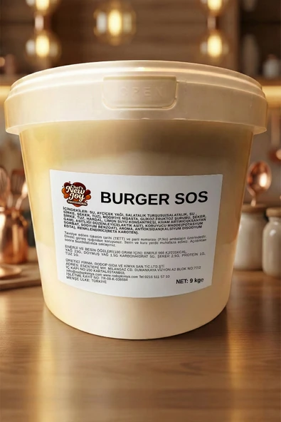 Burger Sos 9 kg Sıvı Sos ürün görseli 1