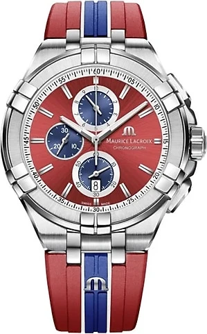 Maurice Lacroix Vikins Limited Edition ML-AI1018SS001530-6 Kol Saati - Kırmızı ürün görseli 1