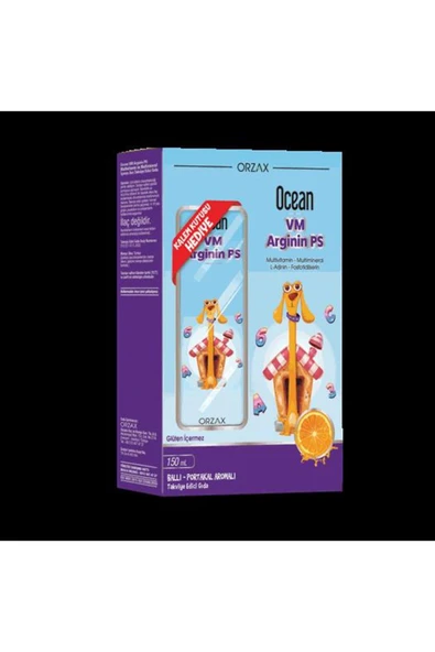 OCEAN ŞURUP VM 150 ML KALEMLİK HEDİYELİ ürün görseli 1