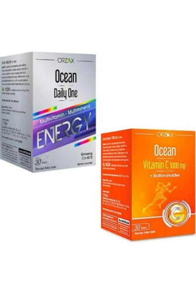 OCEAN Daily One Energy Ve Vitamin C 30 Tablet ürün görseli 1