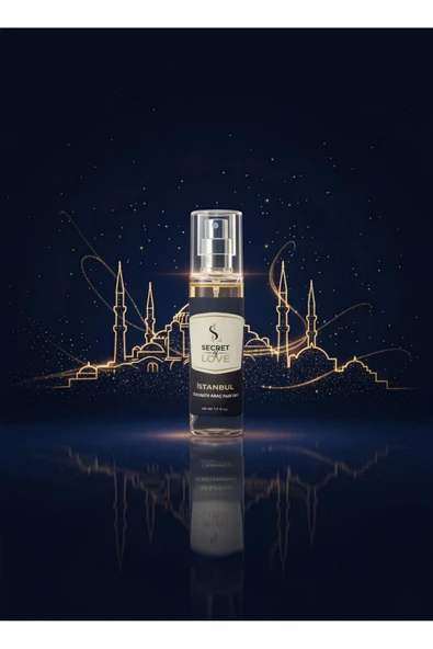 Secret Of Love İSTANBUL Dekoratif Araç Parfümü, Kolonya, Parfüm, Oto Parfümü, Araç Kolonyası 50ml ürün görseli 1