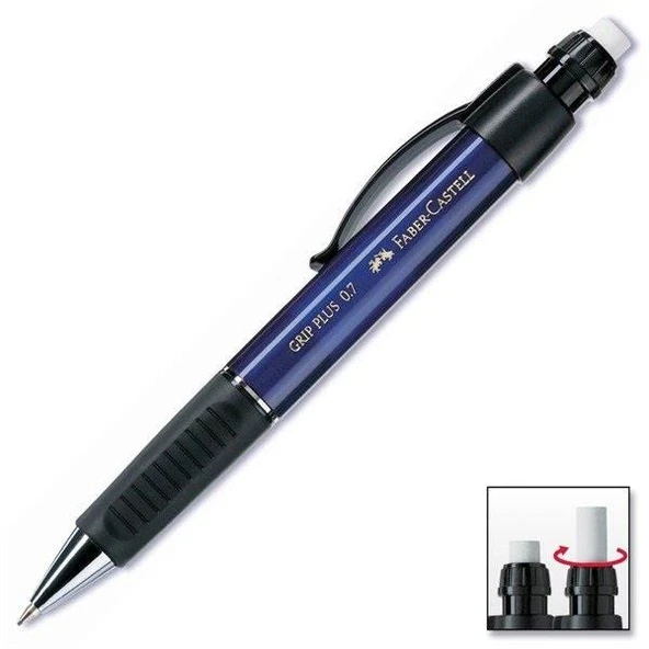 Faber Castell Versatil Kalem Grip Plus 1307 0.7 Mm Mavi 5084130732000 ürün görseli 1