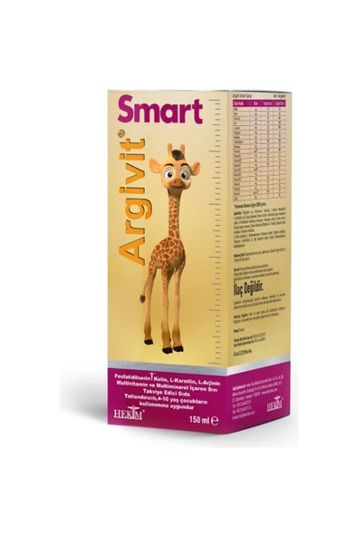 ARGİVİT Smart Şurup 150 ml ürün görseli 1