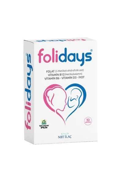 NBT İLAÇ Nbt Life Folidays 30 Kapsül ürün görseli 1