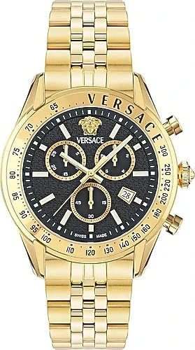 Versace Chrono Master VRSCVE8R00624 Altın-Siyah Erkek Kol Saati ürün görseli 1