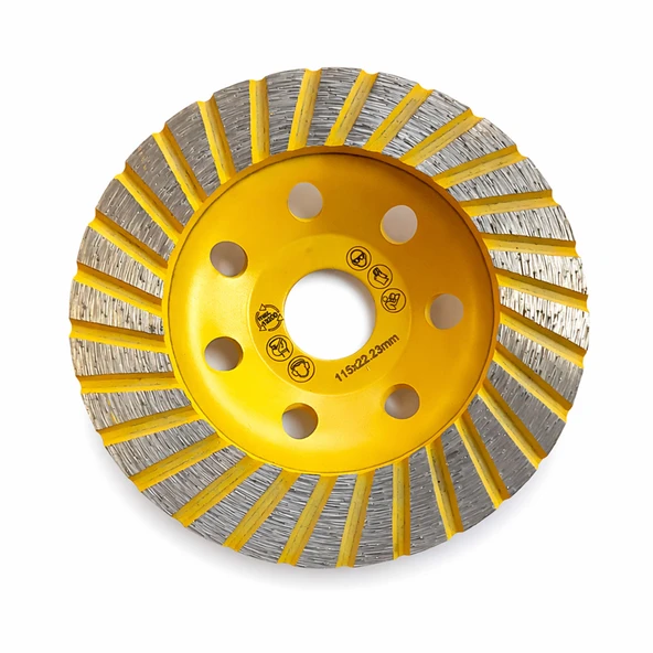 Profesyonel TURBO Elmaslı Taşlama Diski 115MM Metal Beton Granit Seramik Kesme Yüksek Performans ürün görseli 1