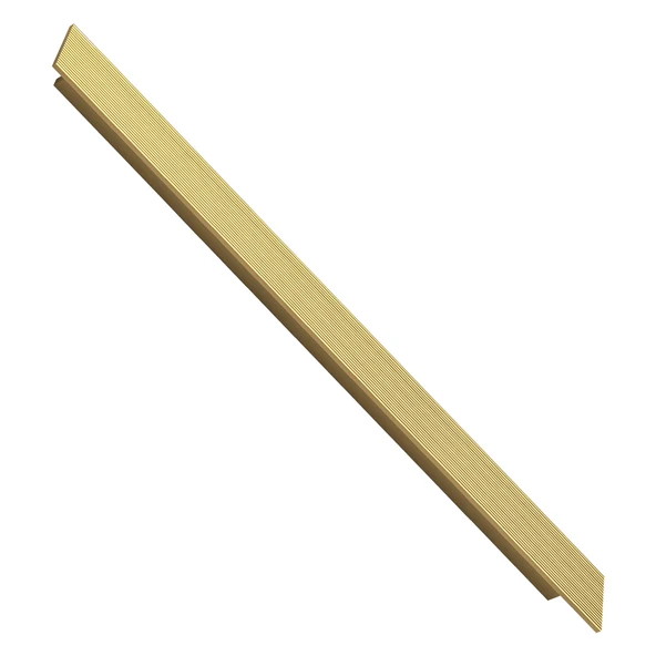 Hatay Mat Altın Çizgi 512MM Metal Mobilya Gardırop Çekmece Dolap Kapak Kulpu Kulbu Modern Kulplar ürün görseli 1