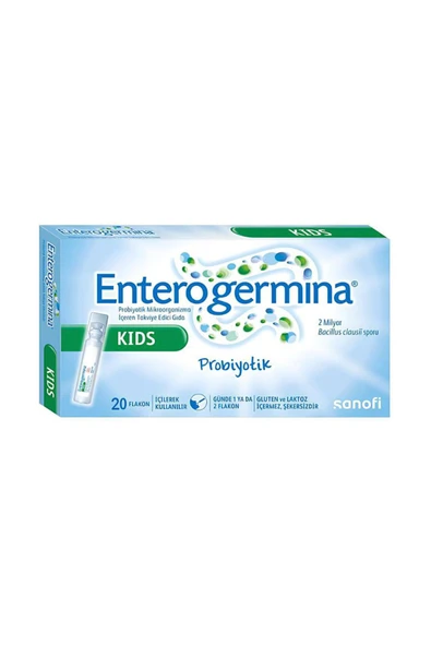 ENTEROGERMİNA Kids 5 ml x 20 Flakon (Yeni Kutu) ürün görseli 1