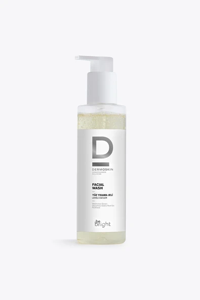 DERMOSKİN Be Bright Yüz Yıkama Jeli | Nemlendirici Yüz Temizleyicileri | Leke Karşıtı | 200 ml ürün görseli 1