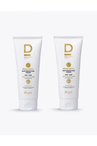 DERMOSKİN Be Bright Pigmentyl Güneş Koruyucu Krem SPF50+ 75 ml 2'li Paket ürün görseli 1