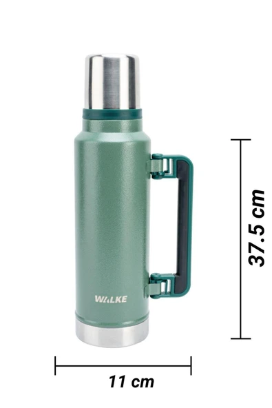 Walke Luxury Vakumlu Çelik Termos 2 Litre - Resim 3