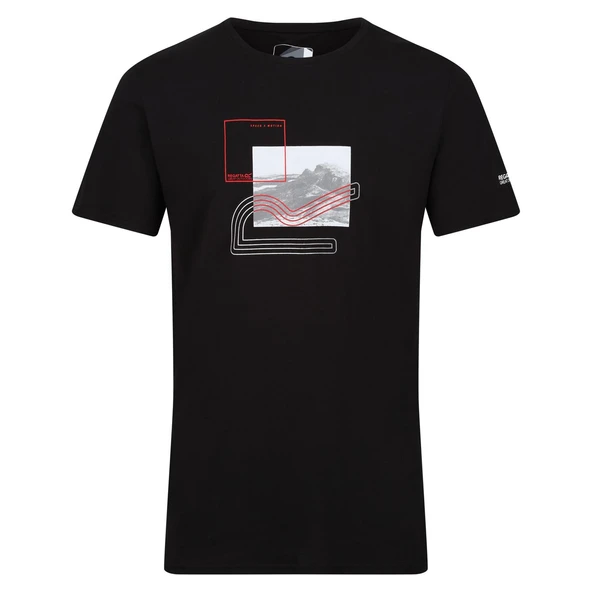Regatta Breezed III Erkek T-Shirt-SİYAH ürün görseli 1