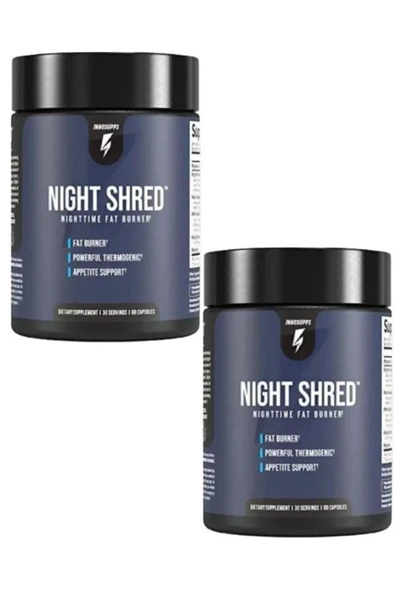 Night Shread Time Fat Burner Destekleyici Ürün 60'lı x 2 adet ürün görseli 1