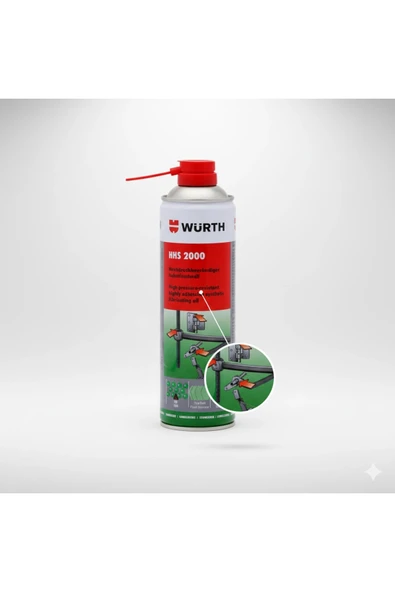 Würth HHS 2000-YAĞLAMA SPREYİ 500 ML ürün görseli 1