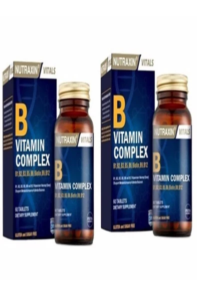 NATROL B Vitamin Complex 60 Tablet 2 Kutu 8680512602767 ürün görseli 1