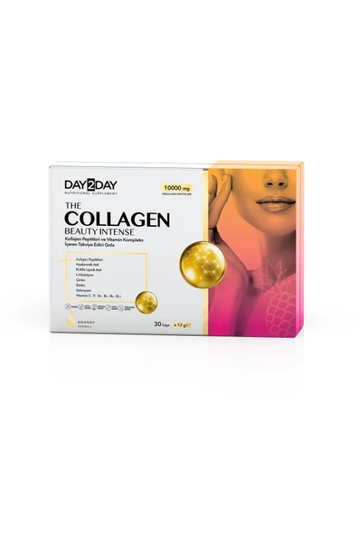 DAY2DAY The Collagen Beauty Intense Ananas Aromalı 30 Saşe ürün görseli 1